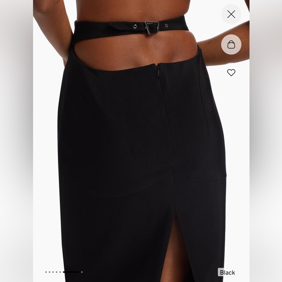 Mugler Classic Black Pencil Skirt - Picture 4 of 14